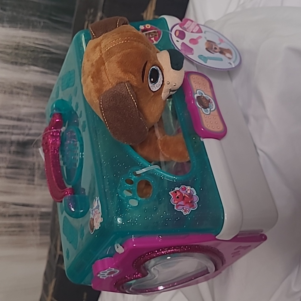New with tags! Disney Junior Doc McStuffins On the Go pet carrier and dog plush